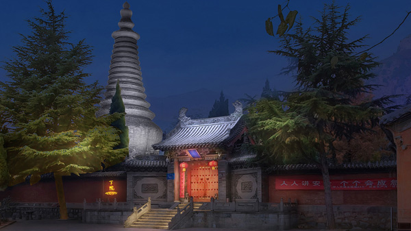 晋城青莲寺项目灯光设计方案