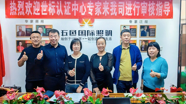 零不符合项通过评审！五色国际照明连续23年ISO认证彰显硬实力
